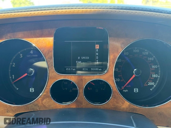 2005 Bentley Continental GT GT z VIN SCBCR63WX5C026197, wystawiony jako Copart lot #43343625 z przebiegiem 90 440 mil mil oraz Czysty tytuł • Clean title. Historia ofert i sprzedaży dostępna na DreamBid. Obrazek 9.