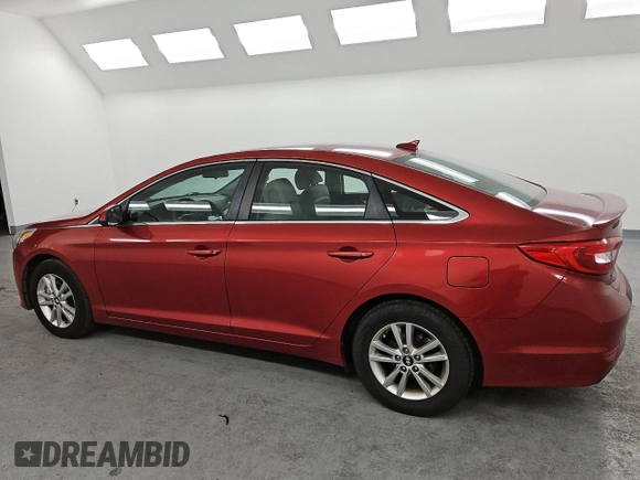 2017 Hyundai Sonata 2.4L with VIN 5NPE24AF0HH534818, listed as a Copart auction lot 48246895 with 123,436 mi miles and Clean Title. Bid and sale history available at carsss.com. Image 2.