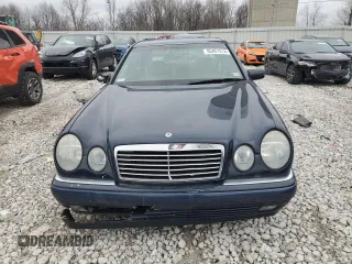 1997 Mercedes-Benz E-Class with VIN WDBJF55F8VA346116, listed as a Copart auction lot 85451514 with 0 mi miles and Salvage Title. Bid and sale history available at carsss.com. Image 5.