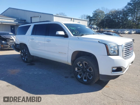2020 GMC Yukon XL SLT with VIN 1GKS1GKC1LR172886, listed as a Copart auction lot 87011634 with 90,833 mi miles and Salvage Title. Bid and sale history available at carsss.com. Image 4.