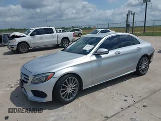 2016 Mercedes-Benz C 300 with VIN 55SWF4JBXGU165273, listed as a IAAI auction lot 42175112 with 104,261 mi miles and . Bid and sale history available at DreamBid. Image 2.