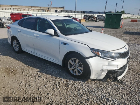 2017 Kia Optima LX with VIN 5XXGT4L35HG154068, listed as a Copart auction lot 63302785 with 53,098 mi miles and Salvage title. Bid and sale history available at DreamBid. Image 4.