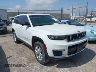 2021 Jeep Grand Cherokee Limited z VIN 1C4RJKBG0M8202547, wystawiony jako IAAI lot #42538713 z przebiegiem 60 987 mil mil oraz . Historia ofert i sprzedaży dostępna na DreamBid. Obrazek 1.