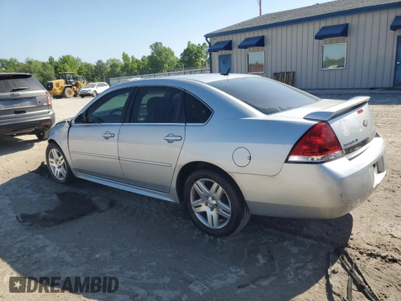 2011 Chevrolet Impala with VIN 2G1WG5EK7B1292324, listed as a Copart auction lot 53704215 with 121,074 mi miles and Salvage Title. Bid and sale history available at DreamBid. Image 2.