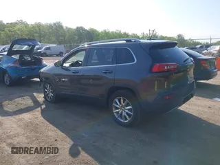 2015 Jeep Cherokee Limited with VIN 1C4PJMDB4FW610956, listed as a IAAI auction lot 42167270 with 118,219 mi miles and . Bid and sale history available at DreamBid. Image 3.