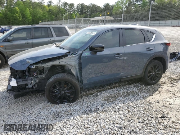 2024 Mazda CX-5 S Carbon Edition z VIN JM3KFBCL5R0493025, wystawiony jako Copart lot #52596785 z przebiegiem 12 360 mil mil oraz Szkoda całkowita • Salvage title. Historia ofert i sprzedaży dostępna na DreamBid. Obrazek 1.