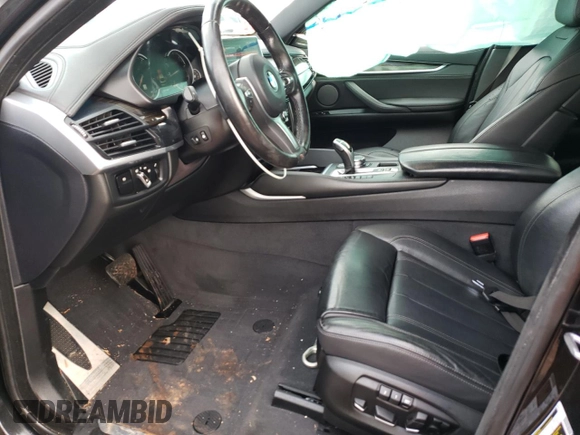 2019 BMW X6 xDrive35i with VIN 5UXKU2C50K0Z64082, listed as a Copart auction lot 37457053 with 63,228 mi miles. Bid and sale history available at carsss.com. Image 7.