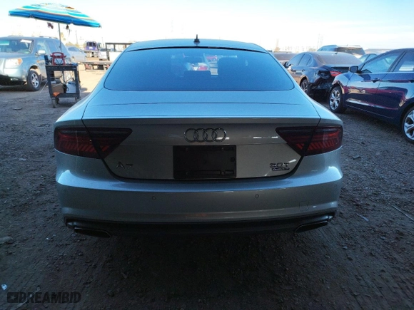 2016 Audi A7 3.0 Premium Plus with VIN WAUWGAFC0GN008932, listed as a Copart auction lot 44354623 with 81,955 mi miles. Bid and sale history available at carsss.com. Image 6.