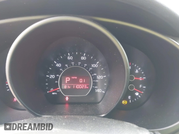 2016 Kia Soul with VIN KNDJN2A26G7377791, listed as a IAAI auction lot 41853936 with 110,023 mi miles. Bid and sale history available at carsss.com. Image 16.