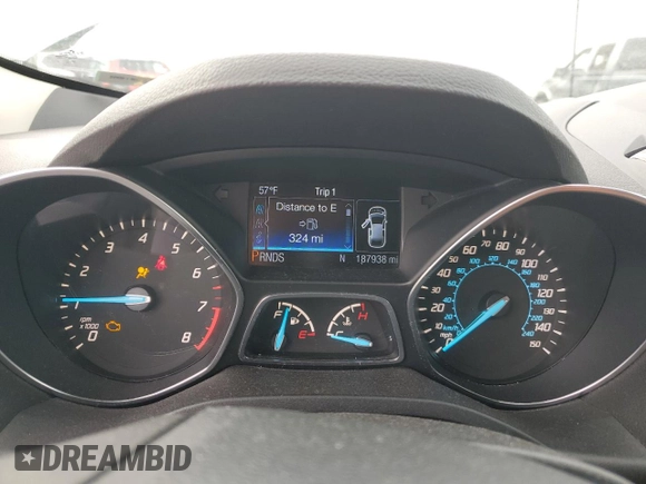 2013 Ford Escape Titanium с VIN 1FMCU9J94DUC35451, выставлен на аукционе Copart как лот 54412335 с пробегом 187 938 миль миль и Списание • Salvage title. История ставок и продаж доступна на DreamBid. Изображение 9.