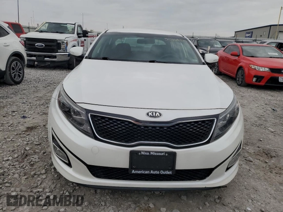 2015 Kia Optima LX z VIN KNAGM4A78F5645140, wystawiony jako Copart lot #53364945 z przebiegiem 91 649 mil mil oraz Szkoda całkowita • Salvage title. Historia ofert i sprzedaży dostępna na DreamBid. Obrazek 5.