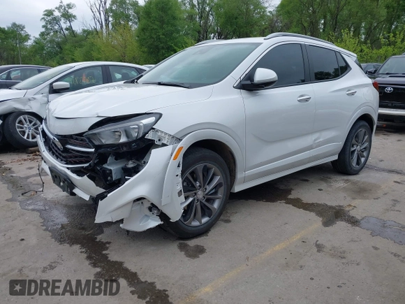 2022 Buick Encore GX Select with VIN KL4MMESL4NB122084, listed as a IAAI auction lot 42113636 with 29,629 mi miles and . Bid and sale history available at DreamBid. Image 18.