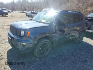 2021 Jeep Renegade Latitude with VIN ZACNJDBB1MPM65280, listed as a Copart auction lot 49443355 with 43,149 mi miles and Salvage Title. Bid and sale history available at DreamBid. Image 1.