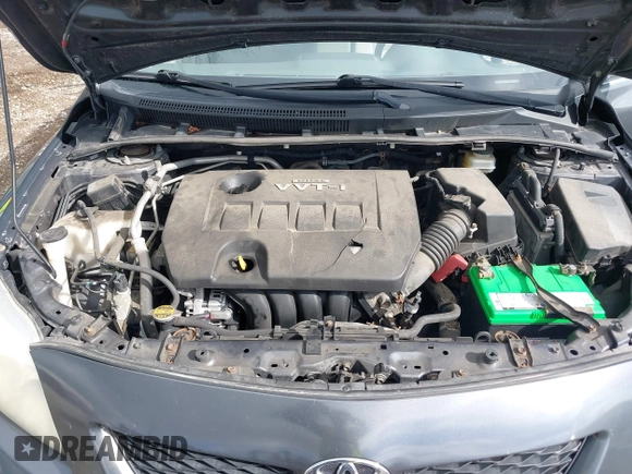 2009 Toyota Corolla with VIN JTDBL40E799040751, listed as a IAAI auction lot 42046821 with 199,634 mi miles. Bid and sale history available at carsss.com. Image 10.