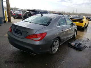 2016 Mercedes-Benz CLA with VIN WDDSJ4EB2GN297038, listed as a Copart auction lot 42160273 with 46,753 mi miles. Bid and sale history available at carsss.com. Image 3.