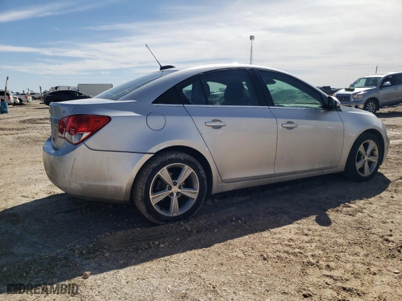 2015 Chevrolet Cruze LT with VIN 1G1PE5SB1F7158464, listed as a Copart auction lot 49044735 with 81,642 mi miles and Salvage Title. Bid and sale history available at carsss.com. Image 3.