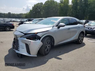 2023 Lexus RX with VIN 2T2BAMCA8PC011776, listed as a Copart auction lot 68891224 with 48,199 mi miles and Salvage Title. Bid and sale history available at carsss.com. Image 1.