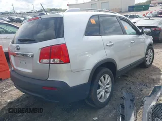2011 Kia Sorento LX with VIN 5XYKT4A22BG063573, listed as a IAAI auction lot 41942588 with 1 mi miles. Bid and sale history available at carsss.com. Image 4.