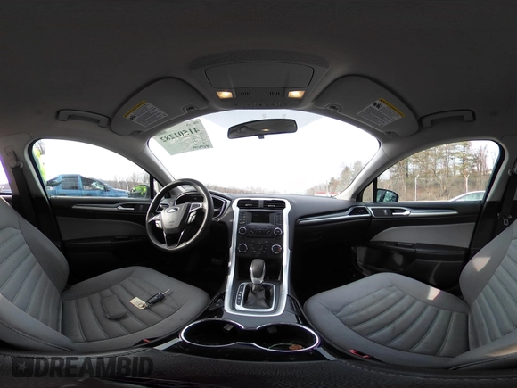 2015 Ford Fusion S Hybrid with VIN 3FA6P0UU8FR283233, listed as a IAAI auction lot 41501282 with 190,809 mi miles. Bid and sale history available at carsss.com. Image 19.