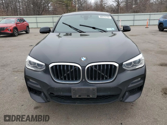 2020 BMW X4 xDrive30i z VIN 5UX2V1C08L9B97027, wystawiony jako Copart lot #50574175 z przebiegiem 124 221 mil mil oraz Szkoda całkowita • Salvage title. Historia ofert i sprzedaży dostępna na DreamBid. Obrazek 5.