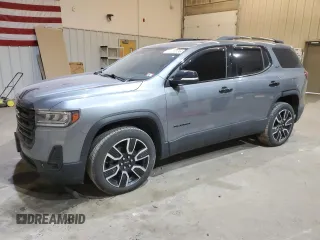 2021 GMC Acadia SLT z VIN 1GKKNUL42MZ102986, wystawiony jako Copart lot #87389364 z przebiegiem 49 925 mil mil oraz Szkody całkowita. Historia ofert i sprzedaży dostępna na DreamBid. Obrazek 1.