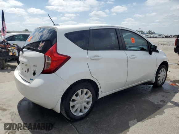 2016 Nissan Note S with VIN 3N1CE2CP7GL383437, listed as a Copart auction lot 54049025 with 156,866 mi miles and Salvage Title. Bid and sale history available at DreamBid. Image 3.