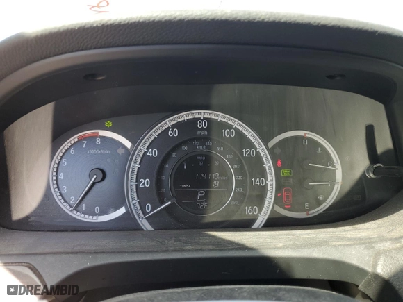 2016 Honda Accord Sedan EX with VIN 1HGCR2F71GA030391, listed as a Copart auction lot 49398125 with 114,110 mi miles and Salvage Title. Bid and sale history available at carsss.com. Image 9.