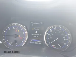 2019 Infiniti Q60 Luxe with VIN JN1EV7EK4KM230715, listed as a IAAI auction lot 41921027 with 47,944 mi miles and . Bid and sale history available at DreamBid. Image 7.