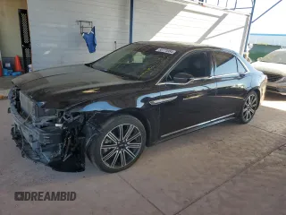 2017 Lincoln Continental Reserve with VIN 1LN6L9NP5H5606755, listed as a Copart auction lot 80775984 with 141,633 mi miles and Salvage Title. Bid and sale history available at carsss.com. Image 1.