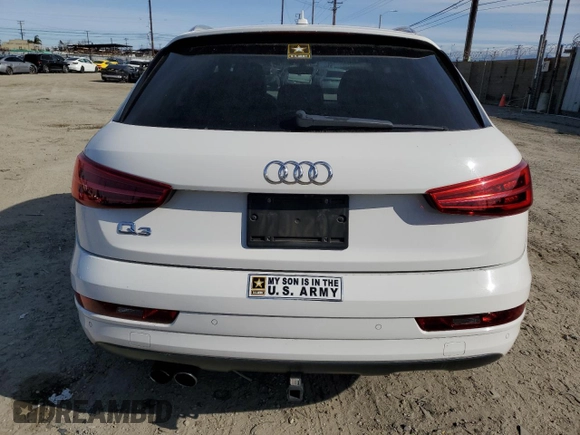 2018 Audi Q3 Premium Plus with VIN WA1HCCFS3JR003163, listed as a Copart auction lot 51308145 with 120,436 mi miles and Clean Title. Bid and sale history available at carsss.com. Image 6.