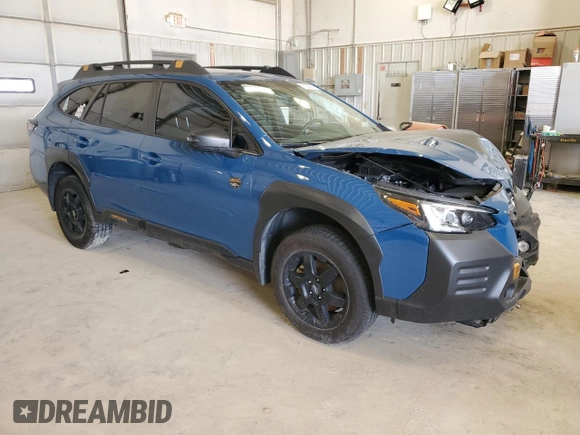 2022 Subaru Outback Wilderness with VIN 4S4BTGUD9N3156254, listed as a Copart auction lot 51008085 with 61,446 mi miles and Salvage Title. Bid and sale history available at DreamBid. Image 4.