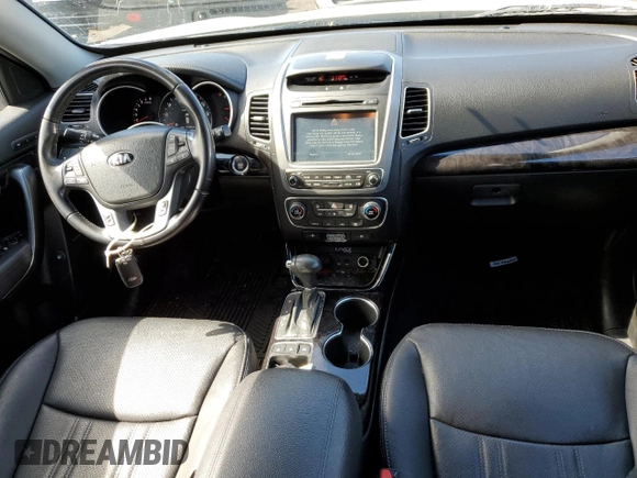 2014 Kia Sorento SX Limited with VIN 5XYKWDA75EG518858, listed as a Copart auction lot 49203055 with 53,396 mi miles and Salvage title. Bid and sale history available at DreamBid. Image 8.