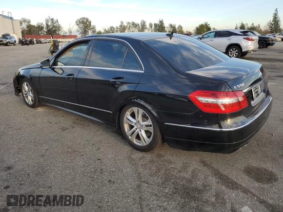 2010 Mercedes-Benz E 550 Luxury with VIN WDDHF7CB7AA162572, listed as a Copart auction lot 43745305 with 146,672 mi miles and Salvage Title. Bid and sale history available at DreamBid. Image 2.