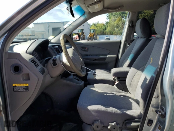 2007 Hyundai Tucson GLS with VIN KM8JM12B07U632606, listed as a Copart auction lot 71704864 with 136,655 mi miles and Clean Title. Bid and sale history available at carsss.com. Image 7.