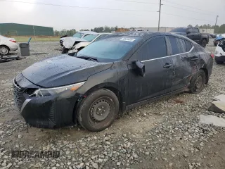 2024 Nissan Sentra S with VIN 3N1AB8BV9RY357592, listed as a Copart auction lot 50404855 with 35,668 mi miles and Salvage Title. Bid and sale history available at carsss.com. Image 1.