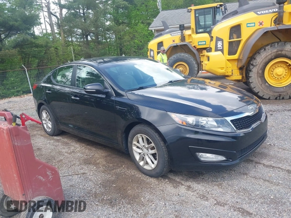 2012 Kia Optima LX with VIN KNAGM4A73C5287487, listed as a IAAI auction lot 42176012 with 233,460 mi miles and . Bid and sale history available at carsss.com. Image 1.