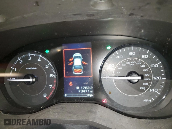 2022 Subaru Impreza Premium z VIN 4S3GKAV6XN3604642, wystawiony jako Copart lot #59187475 z przebiegiem 73 471 mil mil oraz Czysty tytuł • Clean title. Historia ofert i sprzedaży dostępna na DreamBid. Obrazek 9.