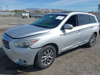 2014 Infiniti QX60 with VIN 5N1AL0MN3EC505792, listed as a IAAI auction lot 41761110 with 144,950 mi miles and . Bid and sale history available at DreamBid. Image 17.