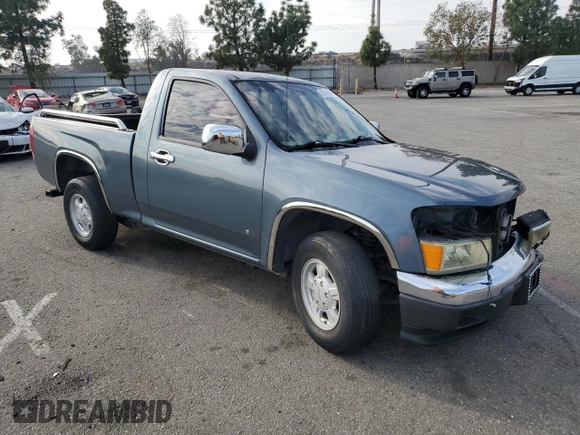 2007 GMC Canyon SL with VIN 1GTCS149978135463, listed as a Copart auction lot 83478084 with 134,667 mi miles and Salvage Title. Bid and sale history available at carsss.com. Image 4.