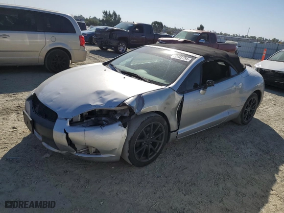 2012 Mitsubishi Eclipse GS Sport with VIN 4A37L2EF4CE003146, listed as a Copart auction lot 72442754 with 140,141 mi miles and Salvage Title. Bid and sale history available at carsss.com. Image 1.