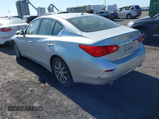 2017 Infiniti Q50 2.0t z VIN JN1CV7AP5HM641655, wystawiony jako IAAI lot #42275669 z przebiegiem 146 662 mil mil oraz . Historia ofert i sprzedaży dostępna na DreamBid. Obrazek 3.