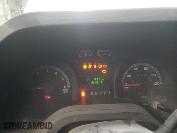 2011 Ford Econoline Cargo Commercial with VIN 1FTNE1EW8BDA85756, listed as a Copart auction lot 46987415 with 191,612 mi miles and Salvage Title. Bid and sale history available at DreamBid. Image 9.