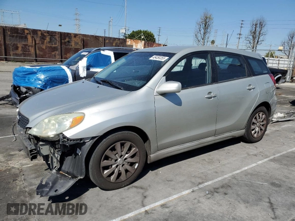 2004 Toyota Matrix Std with VIN 2T1KR32E14C214662, listed as a Copart auction lot 49459355 with 243,651 mi miles and Salvage Title. Bid and sale history available at carsss.com. Image 1.