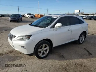 2014 Lexus RX 350 with VIN 2T2BK1BA9EC246956, listed as a Copart auction lot 46251415 with 141,098 mi miles and Salvage Title. Bid and sale history available at DreamBid. Image 1.