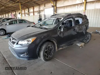 2015 Subaru Crosstrek Premium with VIN JF2GPAFC0F8277163, listed as a Copart auction lot 63870575 with 99,618 mi miles and Salvage title. Bid and sale history available at DreamBid. Image 1.