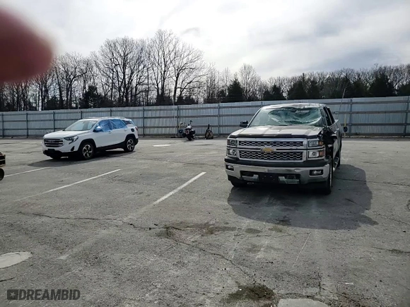 2015 Chevrolet Silverado 1500 LT with VIN 3GCUKREC1FG367450, listed as a Copart auction lot 49612615 with 94,591 mi miles and Salvage Title. Bid and sale history available at carsss.com. Image 11.