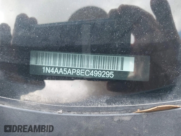 2014 Nissan Maxima S с VIN 1N4AA5AP8EC499295, выставлен на аукционе IAAI как лот 42582316 с пробегом 120 482 миль миль и . История ставок и продаж доступна на DreamBid. Изображение 9.