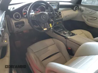 2018 Mercedes-Benz C 300 with VIN WDDWJ4JB8JF669670, listed as a Copart auction lot 51093265 with 63,493 mi miles and Salvage title. Bid and sale history available at DreamBid. Image 8.