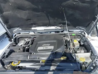 2018 Jeep Wrangler JK Unlimited Sahara with VIN 1C4HJWEG9JL801714, listed as a IAAI auction lot 41591307 with 79,201 mi miles. Bid and sale history available at carsss.com. Image 10.