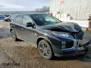 2020 Mitsubishi Outlander Sport ES 2.0 with VIN JA4AP3AU7LU031109, listed as a Copart auction lot 46235335 with 43,542 mi miles and Salvage Title. Bid and sale history available at carsss.com. Image 11.